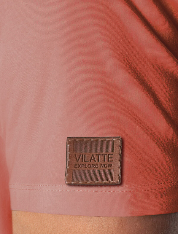 VILATTE Футболка 543942 U49.045 кирпичный_mountains adventure