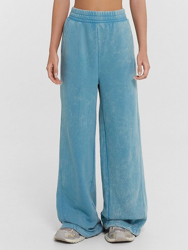 MARK FORMELLE Брюки 544545 182283 ACID WASH бирюзовый