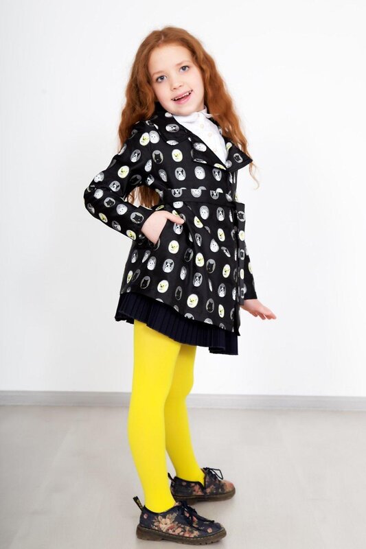 Lika Dress Тренч 544681 3497 Черный/Рисунок