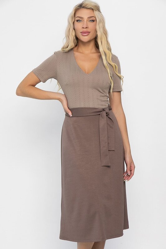LT Collection Платье 544776 П13850-10М коричневый