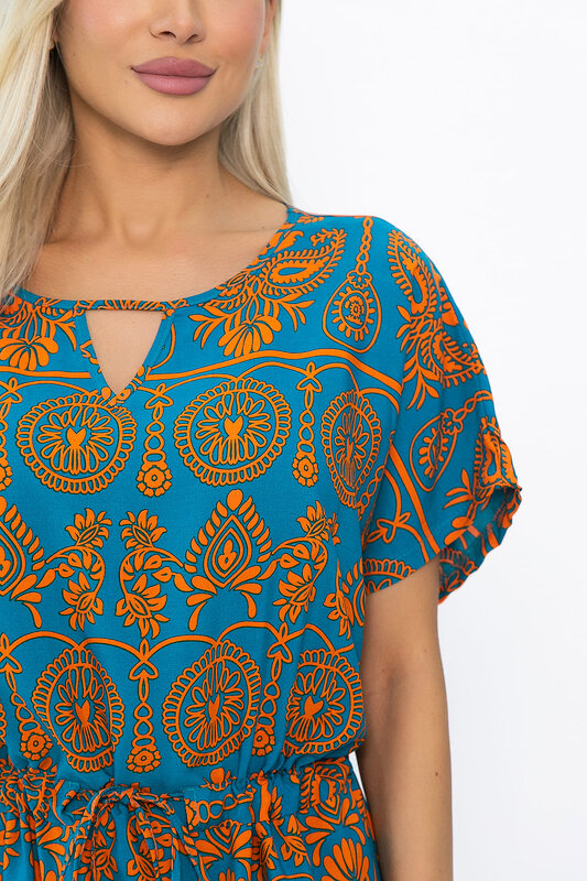 LT Collection Платье 544795 П13908-5М бирюзовый