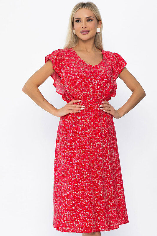 LT Collection Платье 544803 П13931-35М красный