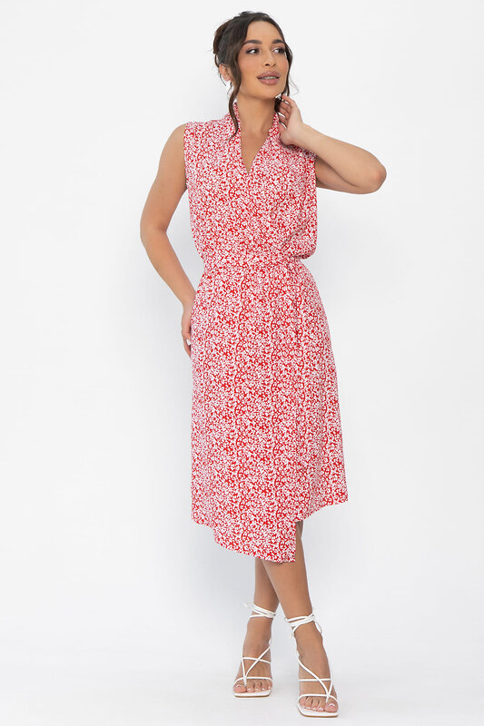 LT Collection Платье 544804 П13935-35М красный