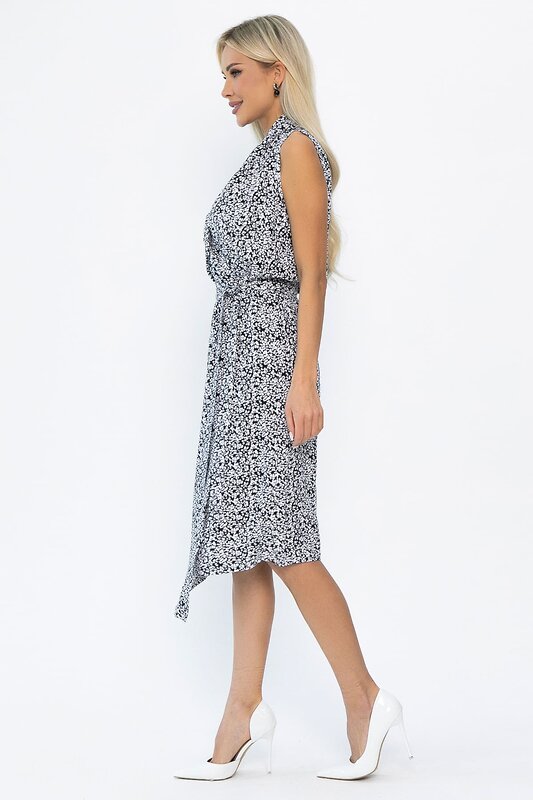 LT Collection Платье 544808 П13936-35М черно-белый