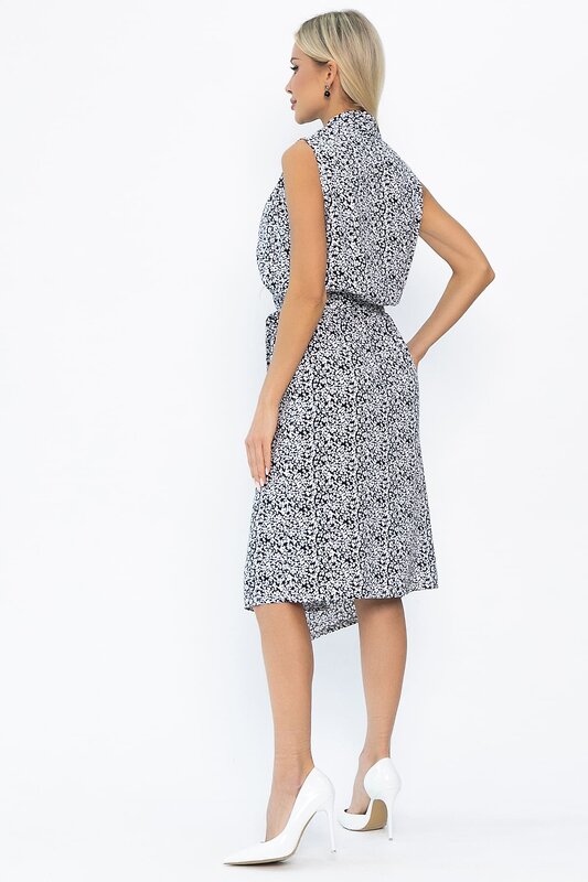 LT Collection Платье 544808 П13936-35М черно-белый