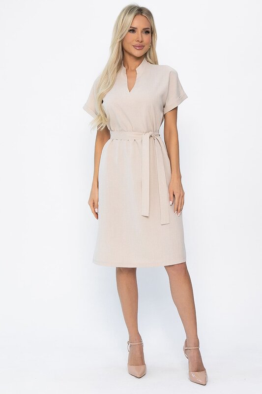 LT Collection Платье 544809 П13929-31М светло-бежевый
