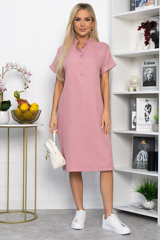 LT Collection Платье 544811 П13780-41М розовый