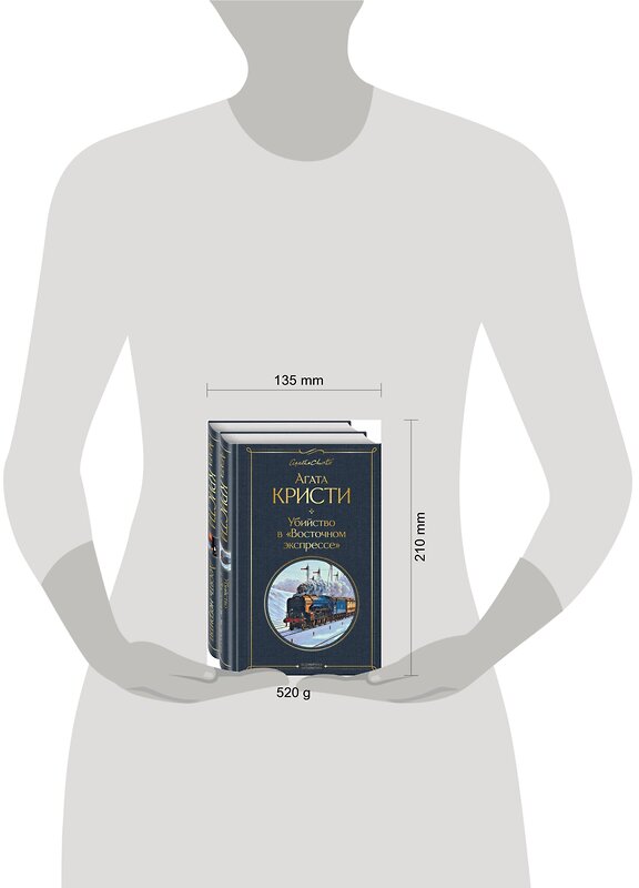 Эксмо Кристи А. "Детективы Агаты Кристи (набор из 2-х книг: Убийство в "Восточном экспрессе", Десять негритят)" 545025 978-5-04-160220-8
