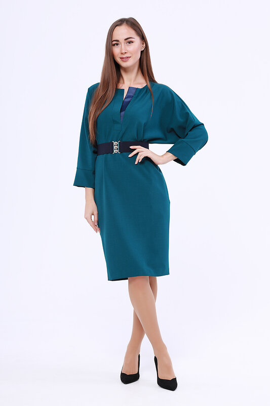 NIKA Платье 87993 0-56 Изумрудный