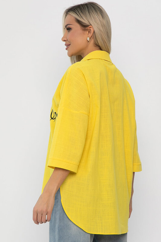 LT Collection Блуза 545349 Б13787-18М желтый