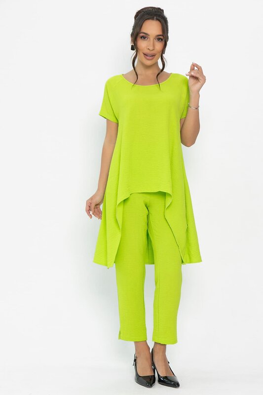 LT Collection Костюм 545357 К13949-21М салатовый неон