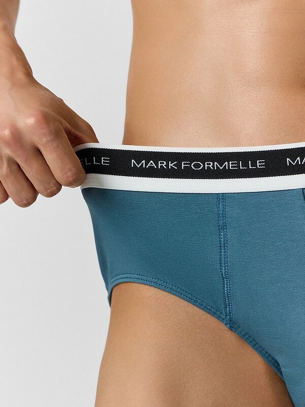 MARK FORMELLE Трусы 545596 411170 зелено -голубой