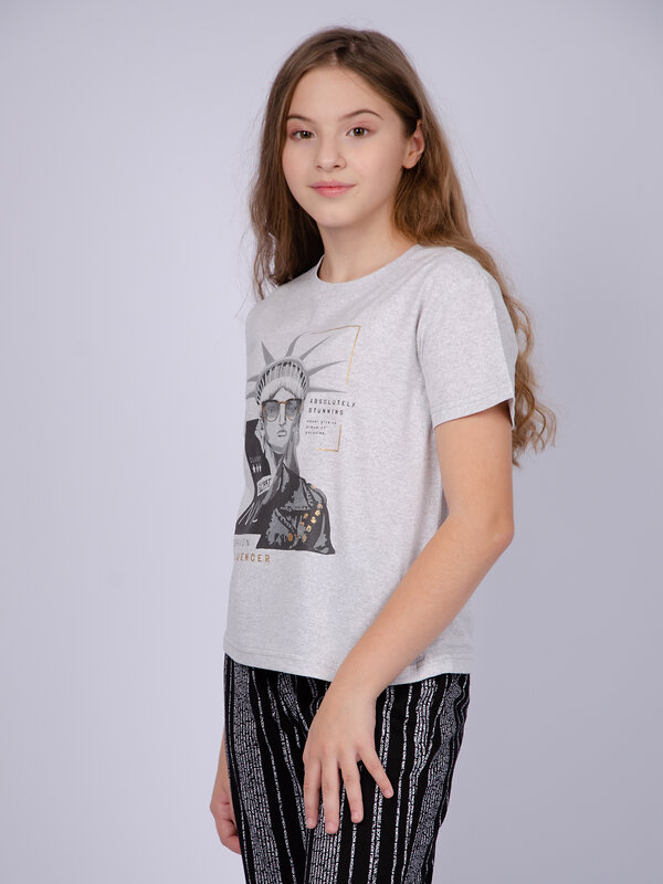 Malina Костюм 545677 КД-64 черный, серый