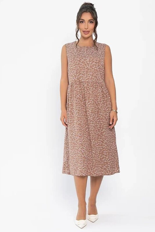 LT Collection Сарафан 546022 П13879-48М какао