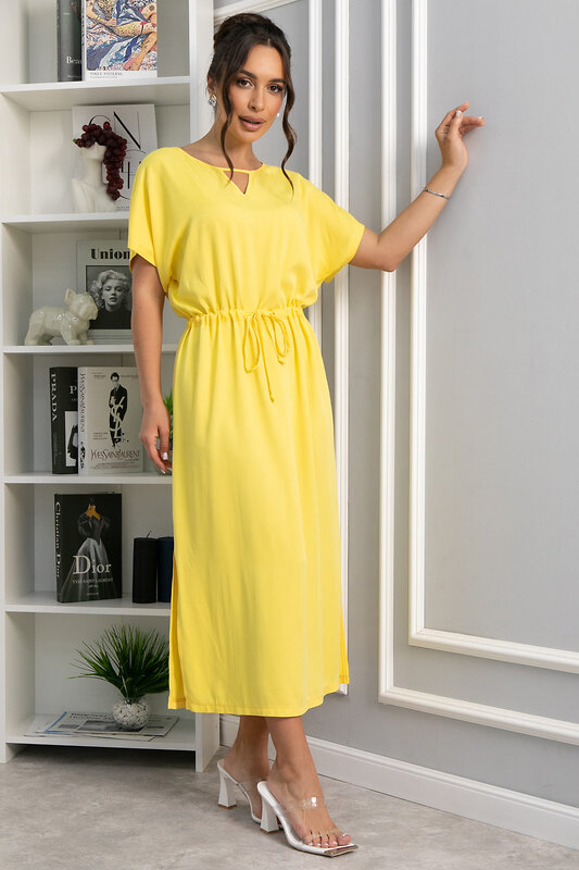 LT Collection Платье 546024 П13944-5М желтый