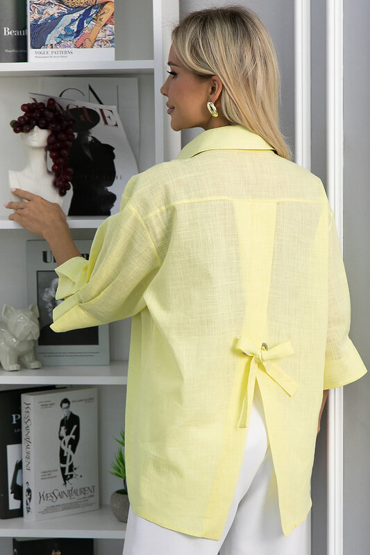 LT Collection Блуза 546026 Б13921-5М желтый