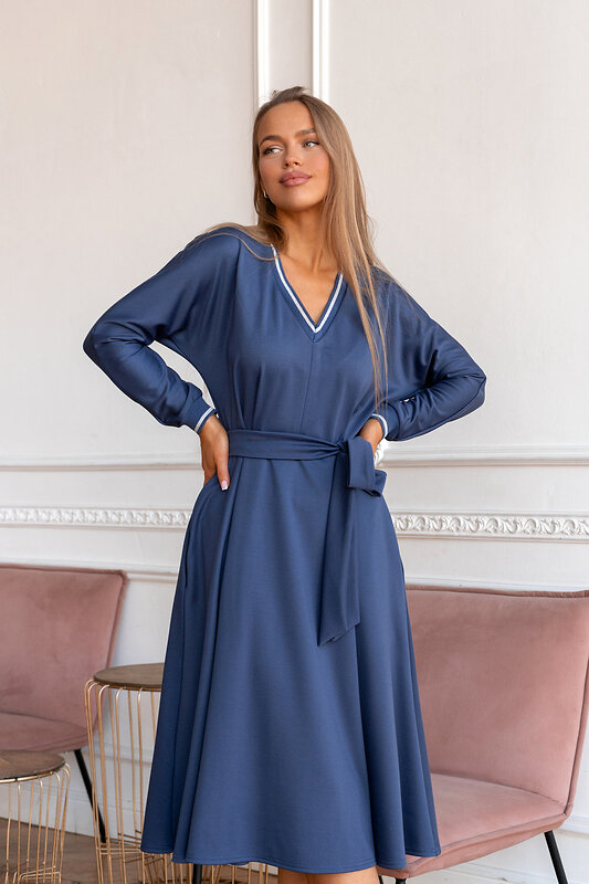 Open-style Платье 546234 5573 синий