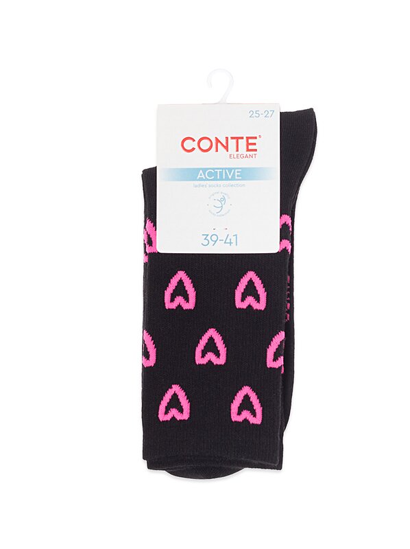 Conte elegant Носки 546362 ACTIVE 24С-157СП черный