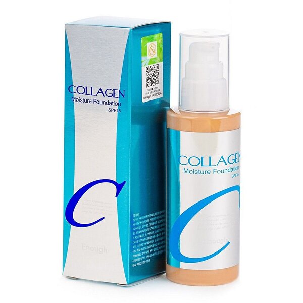 Enough Увлажняющий тональный крем для лица с коллагеном №21 / Collagen Moisture Foundation SPF15, 100 мл 546363 15998