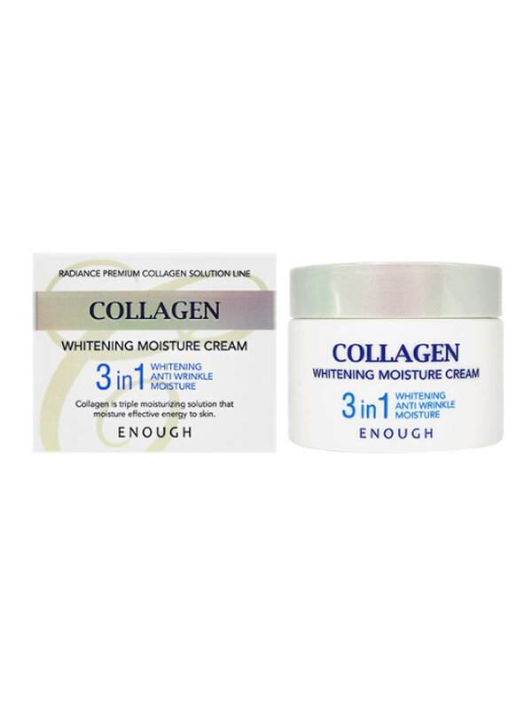 Enough Отбеливающий увлажняющий крем с коллагеном / Collagen Whitening Moisture Cream 3 in 1, 50 г 546369 27912