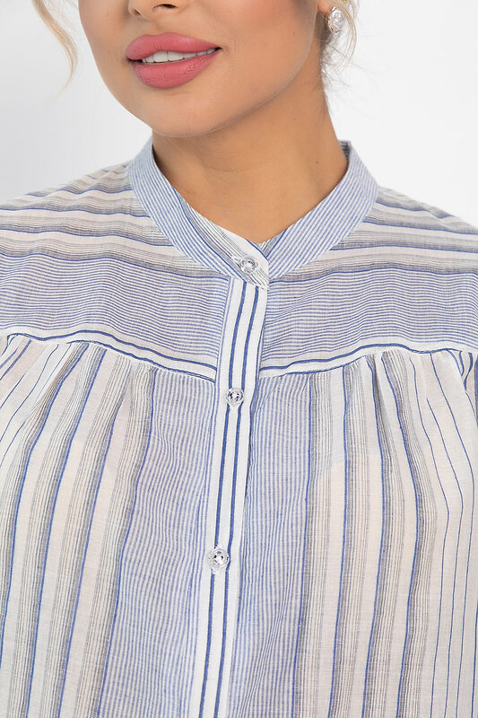 LT Collection Блуза 546399 Б13876-24М голубой