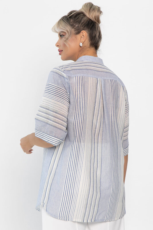 LT Collection Блуза 546399 Б13876-24М голубой