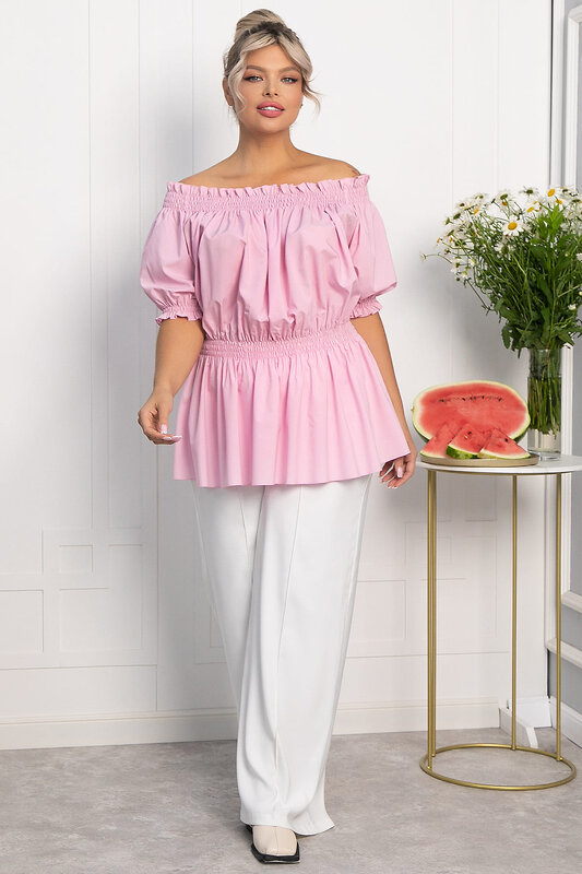 LT Collection Блуза 546401 Б13912-47М розовый
