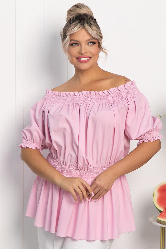 LT Collection Блуза 546401 Б13912-47М розовый