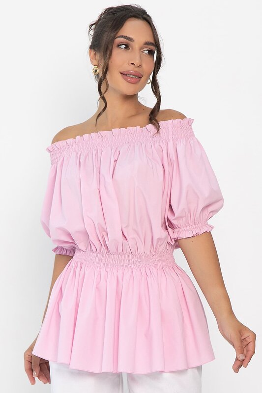 LT Collection Блуза 546401 Б13912-47М розовый