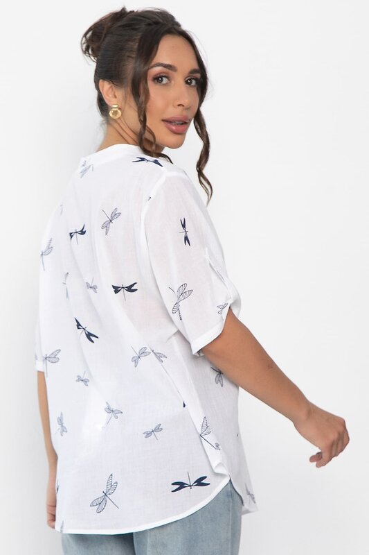 LT Collection Блуза 546405 Б13962-20М белый