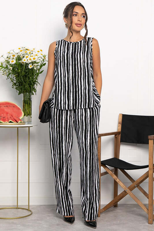 LT Collection Брюки 546410 Б13955-10М черный