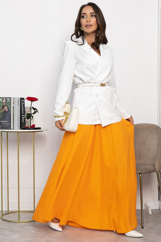 LT Collection Юбка 546413 Ю13964-25М апельсиновый