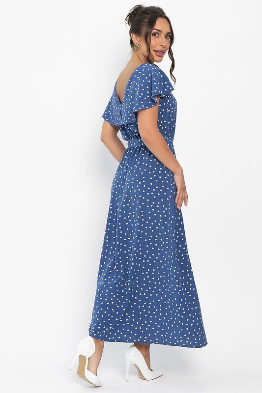 LT Collection Платье 546414 П13968-16М синий