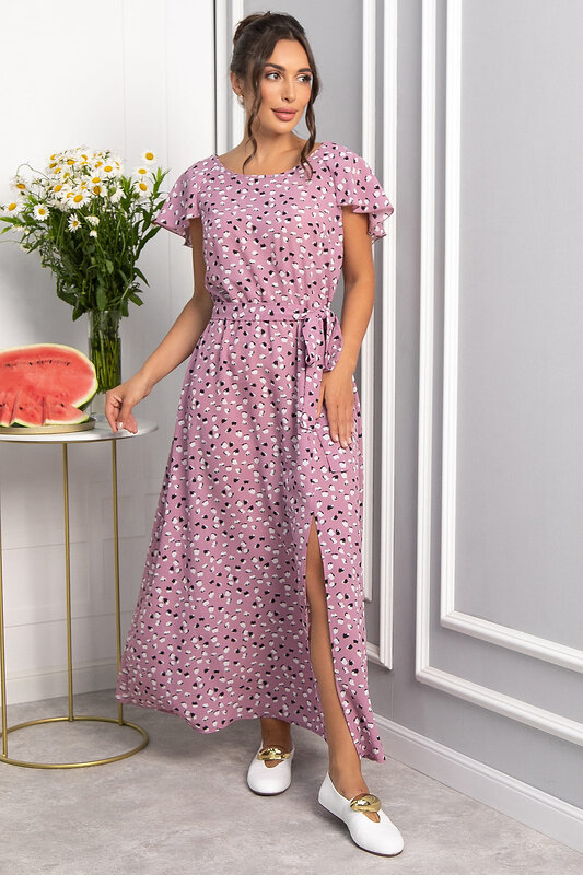 LT Collection Платье 546416 П13969-16М розовый
