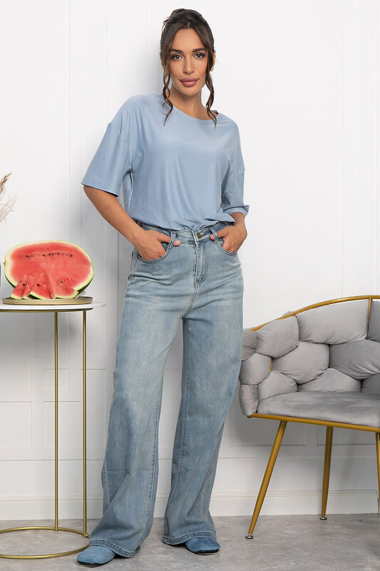 LT Collection Футболка 546418 Б13980-25М голубой