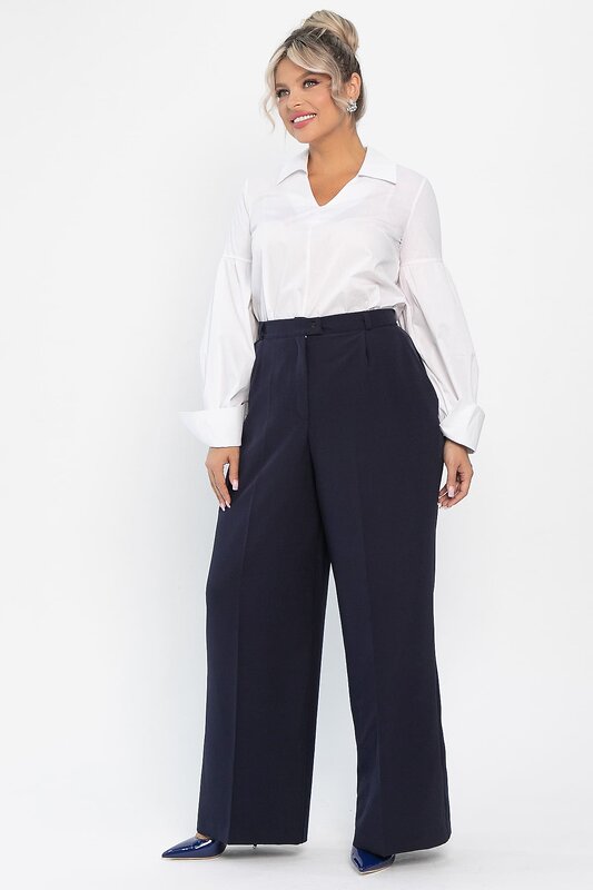 LT Collection Брюки 546421 Б13971-13М Темно-синий