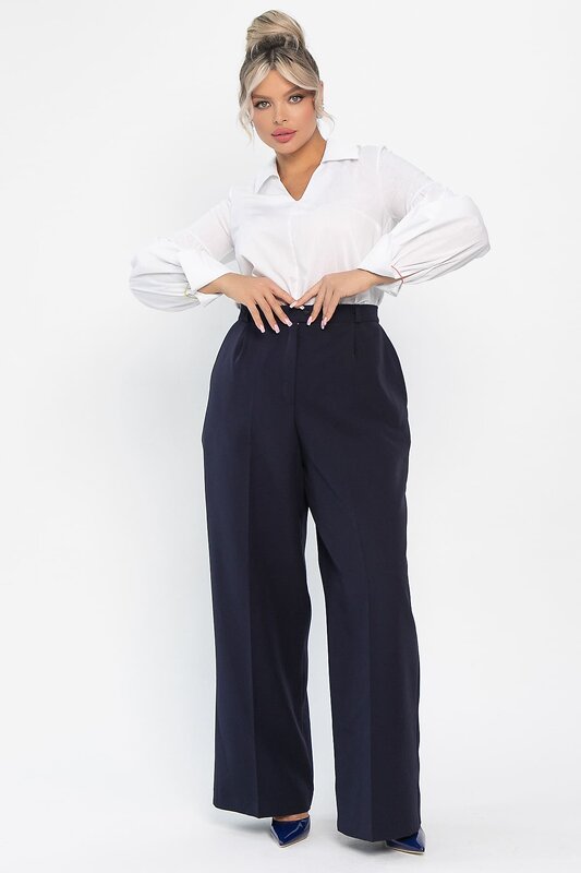 LT Collection Брюки 546421 Б13971-13М Темно-синий