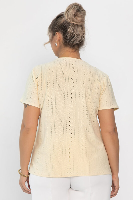 LT Collection Блуза 546424 Б13977-20М желтый