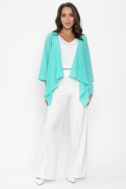 LT Collection Кардиган 546426 Б13967-16М бирюзовый