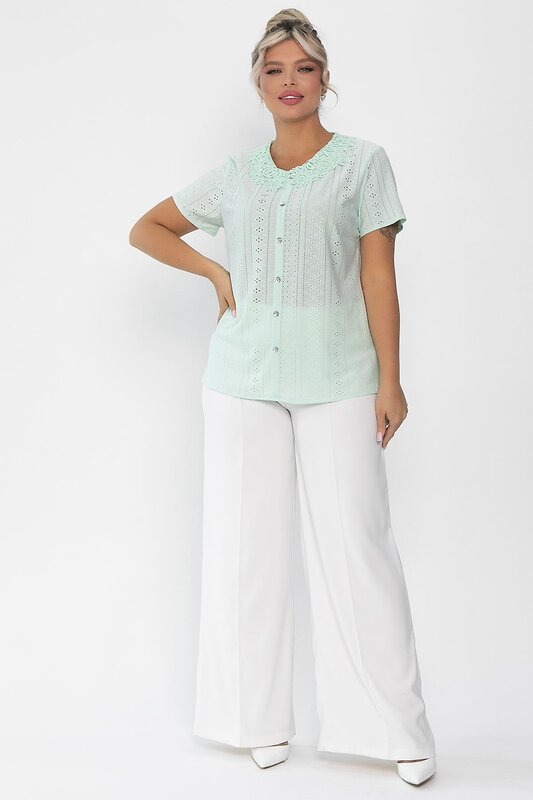 LT Collection Блуза 546427 Б13978-20М мятный