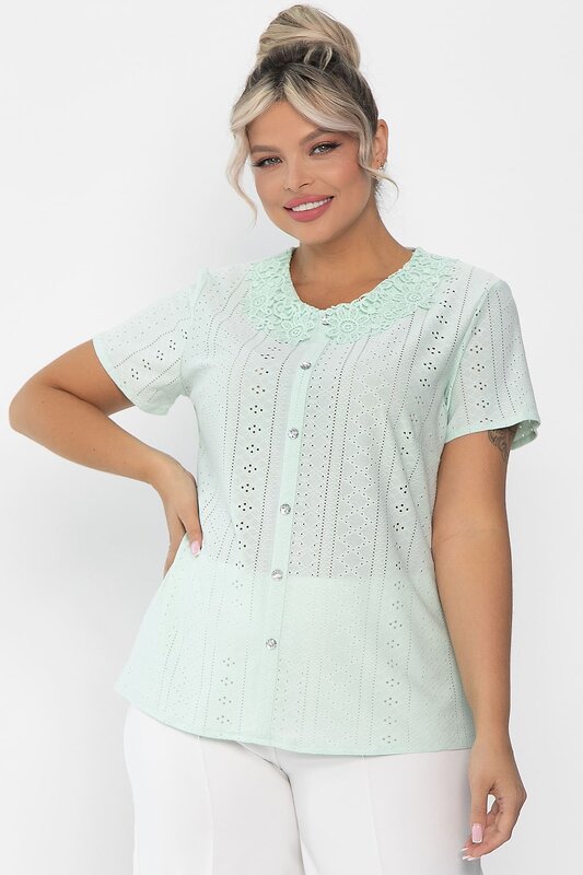 LT Collection Блуза 546427 Б13978-20М мятный