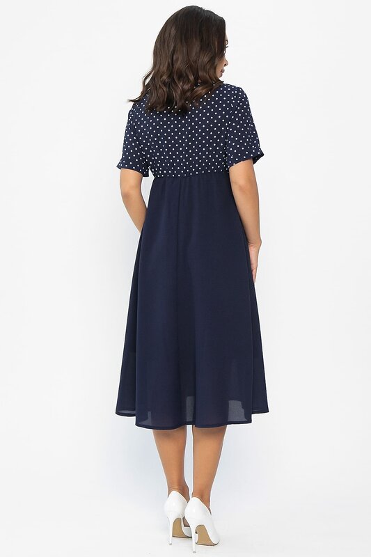 LT Collection Платье 546428 П13992-3М синий
