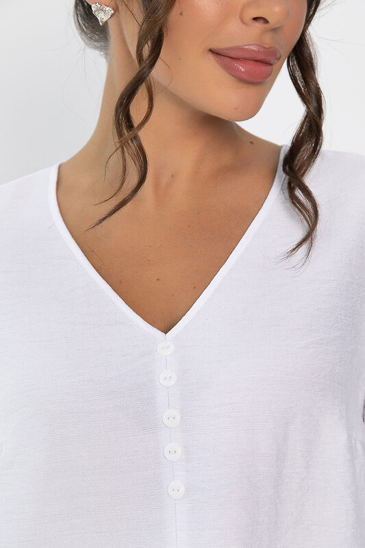 LT Collection Блуза 546436 Б13993-50М белый
