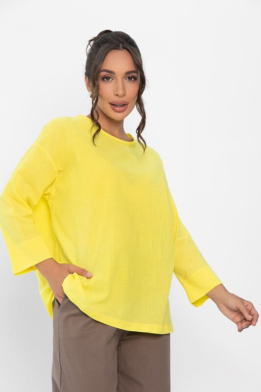 LT Collection Лонгслив 546438 Б13988-25М желтый