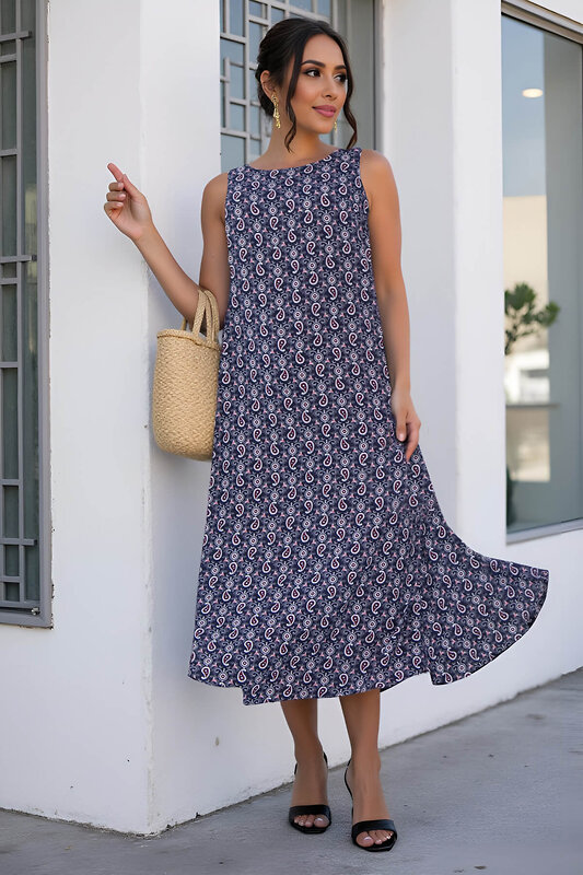 LT Collection Сарафан 546441 П13994-10М темно-синий
