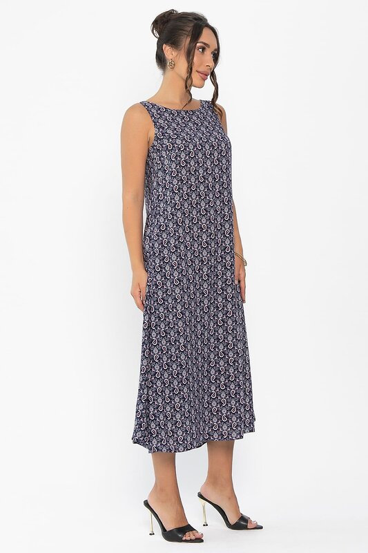 LT Collection Сарафан 546441 П13994-10М темно-синий