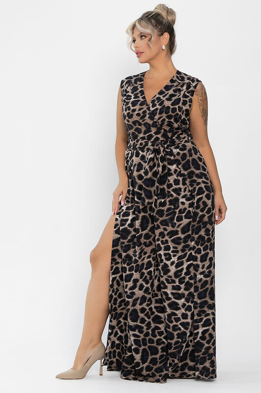 LT Collection Комбинезон 546447 К14003-13М коричневый