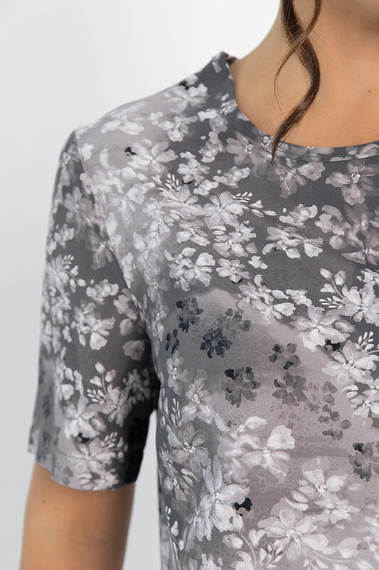LT Collection Блуза 546448 Б14005-25М серый
