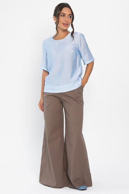 LT Collection Блуза 546449 Б14006-25М голубой