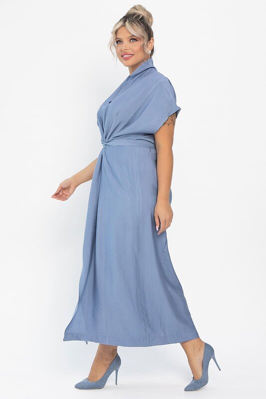 LT Collection Платье 546451 П14008-30М голубой